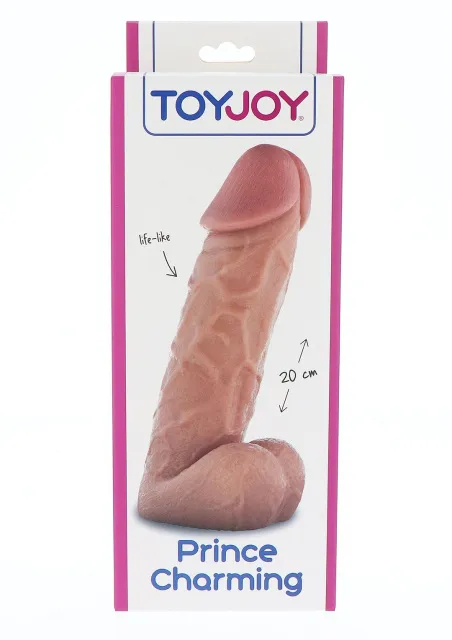 Фаллоимитатор ToyJoy Prince Charming, 20 см (телесный)