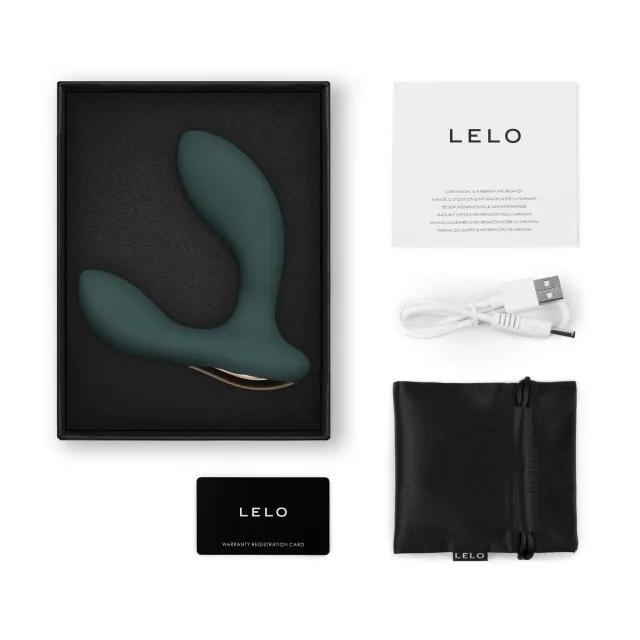 Стимулятор простаты LELO Hugo 2 App, 10,7 см (зеленый)