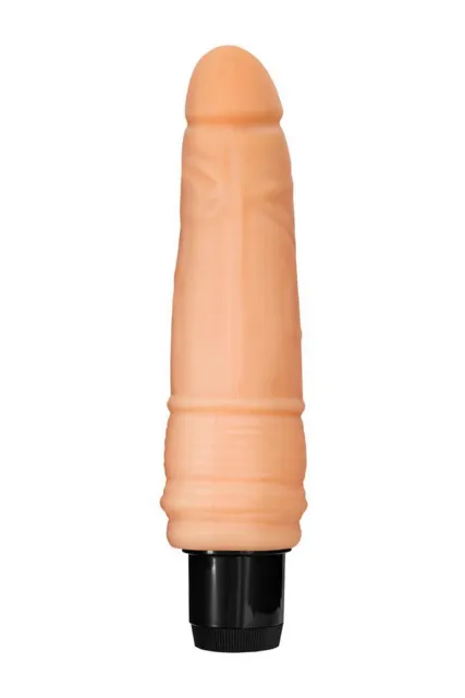 Toyfa Realistic - Wibrator, W kolorze cielistym, 19 cm