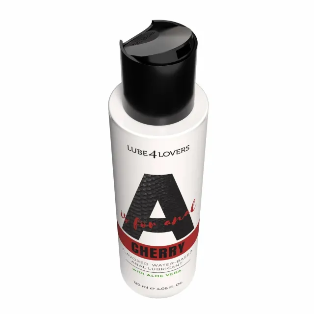 Lube4lovers A is for Anal Cherry - Lubrykant analny, Wiśnia, 120 ml