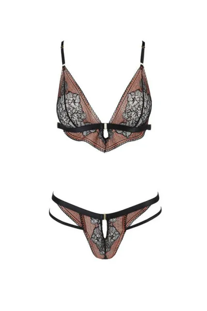 Комплект белья Casmir Mirella, S/M (черный)