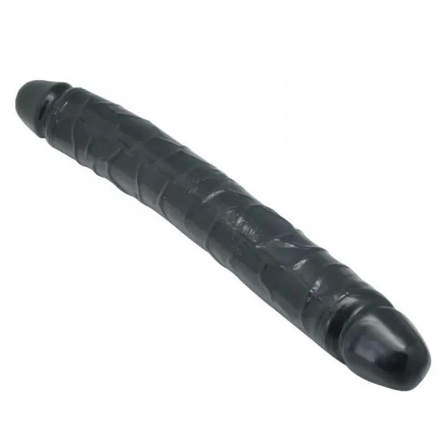 Двухсторонний фаллоимитатор Toyz4lovers Solid Double Dong, 33 см (черный)
