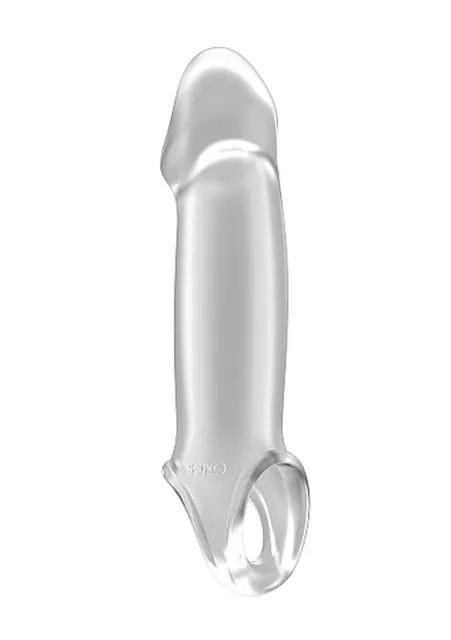 Sono No.33 - Nakładka na penisa, Przezroczysty, 15.2 cm