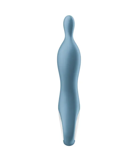 Вібратор Satisfyer A-Mazing 1, 21,7 см (блакитний)