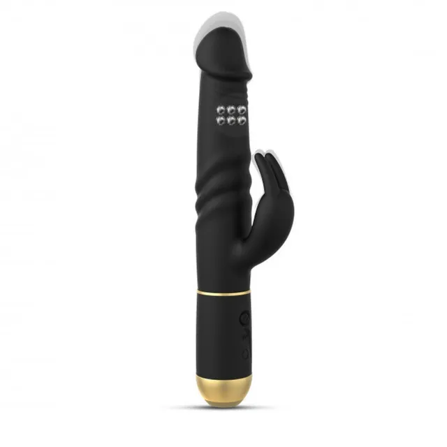 Вібратор-кролик Dorcel Furious 2.0, 27 см (чорний)