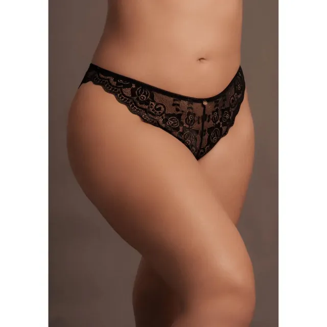 Трусики Le Désir Zoe, Plus Size (черный)