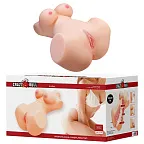 Crazy Bull Aveline - Realistyczny masturbator, W kolorze cielistym, 52 cm