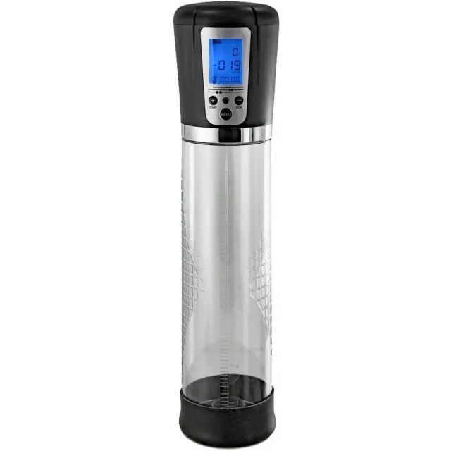 Помпа для пениса BlueJunker Digital Pump, 29 см (прозрачный)