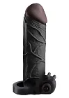Насадка на пеніс Pipedream Vibrating Real Feel 2 Extension, 16,5 см (чорний)