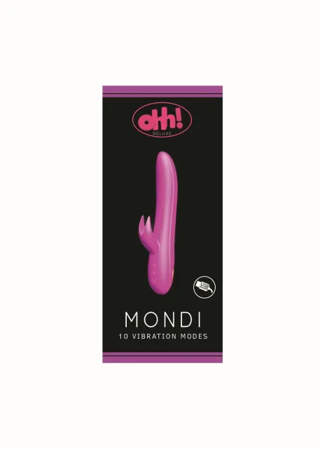 Вибратор-кролик Ohh Mondi, 20.8 см (фиолетовый)