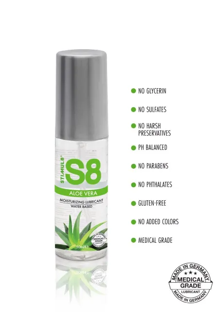 Лубрикант на водній основі Stimul8 S8 Aloe Vera, 50 мл