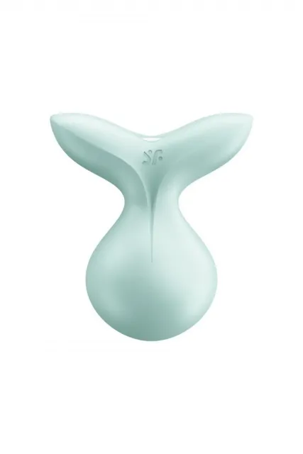 Вибратор для клитора Satisfyer Viva la Vulva 3, 8,5 см (мятный)