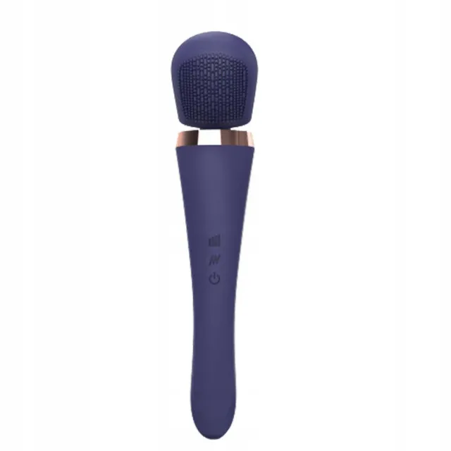Вибромассажер Love To Love Brush Crush, 25,4 см (синий)