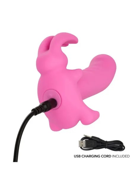 Вибратор Calexotics Bunny Dreams Stimulator, 11.5 см (розовый)