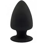 Анальна пробка SilexD Model 1 Size S, 9 см (чорний)