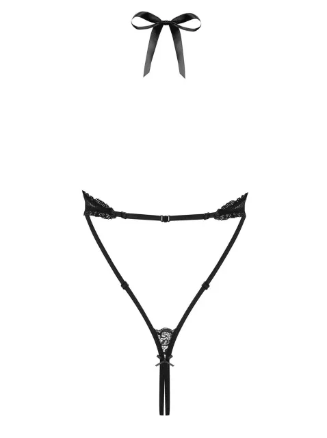 Боди Obsessive 830, S/M (черный)