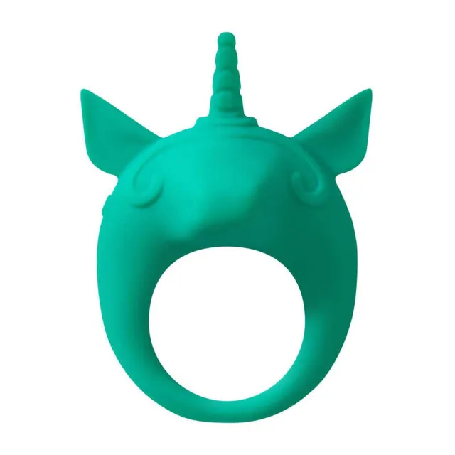 Эрекционное кольцо Lola Games MiMi Animals Unicorn Alfie, 8.5 см (зеленый)