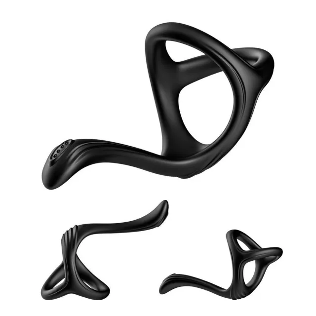 Эрекционное кольцо B - Series Joy Treasure, 8.5 см (черный)