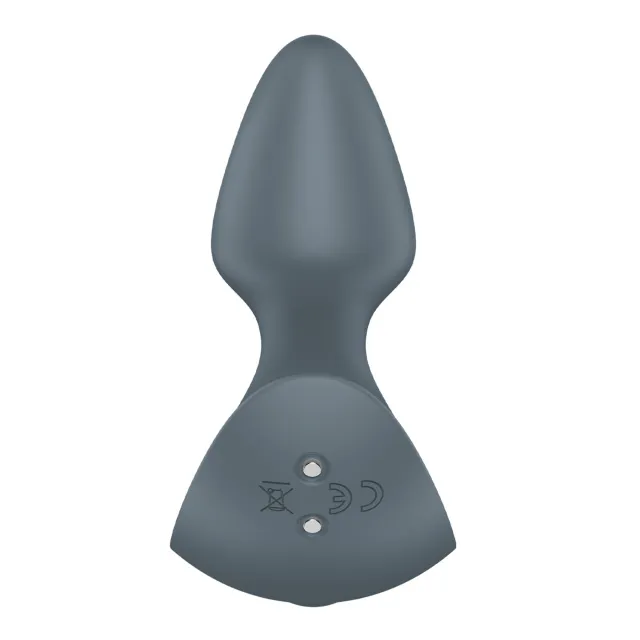 Satisfyer Booty Absolute Beginners 1 - Korek analny, Szary, 7.3 cm