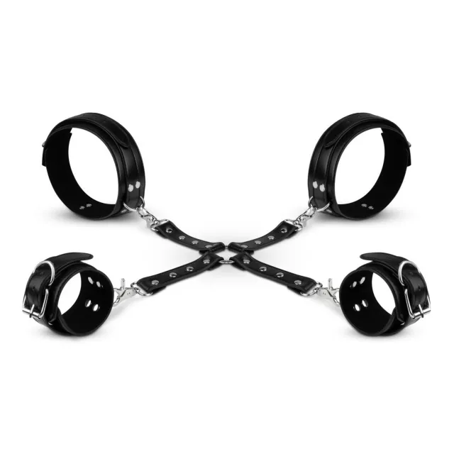 Набор для бондажа Bedroom Fantasies Bondage Cross (черный)