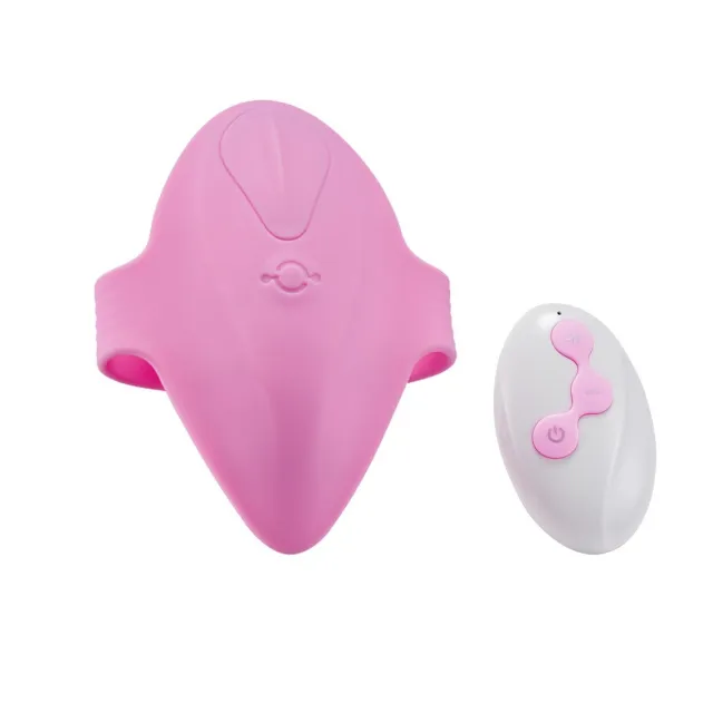 Вібратор B - Series Lyla Strap on Vibrator, 4,5 см (рожевий)