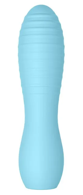 Вібратор Cuties Mini, 10,8 см (блакитний)