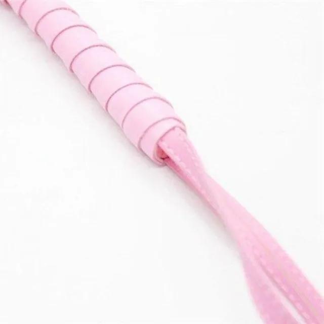 Флогер Toyz4lovers Frusta a frange Squash Whip, 45 см (розовый)