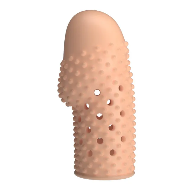 Pretty Love Penis Sleeve Becks - Nakładka na penisa, W kolorze cielistym, 8 cm