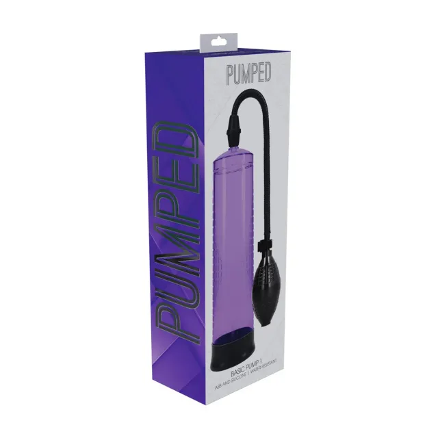 Помпа для пениса Pumped Basic Pump 1, 31 см (фиолетовый)