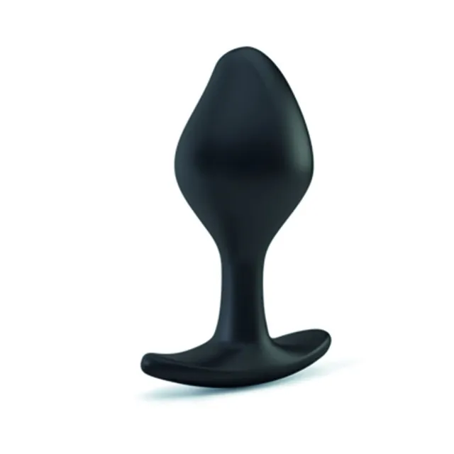 MyStim Rocking Force - Korek analny, Czarny, 10, 5 cm