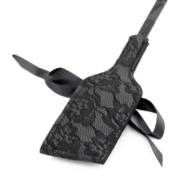 Fetish B - Series Tickler & Whip 3.0 - Szpicruta, Czarny, 41 cm