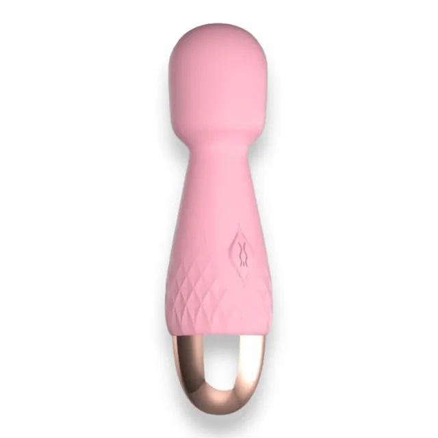 Вібромасажер Power Escorts Mini Wand De Luxe, 11.6 см (рожевий)