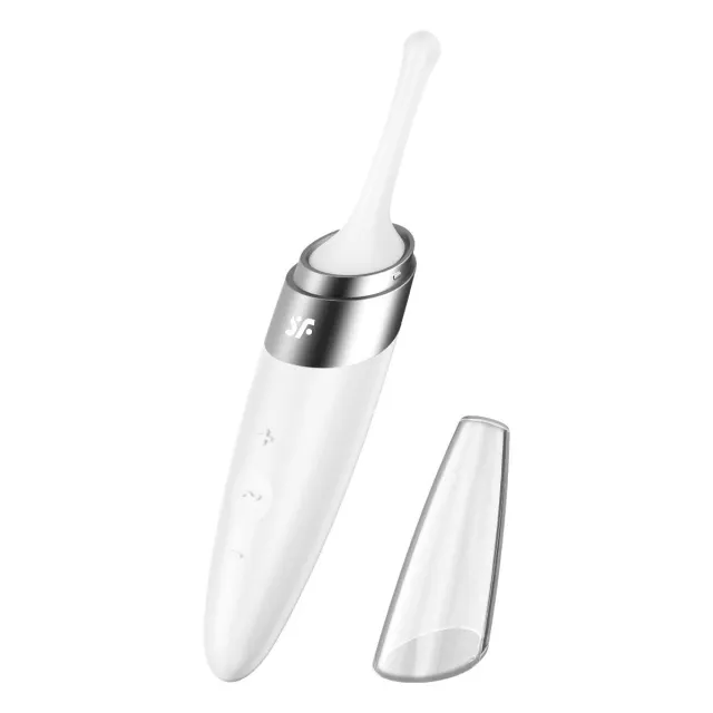 Satisfyer Twirling Delight - Stymulator łechtaczki, Biały, 16.5 cm