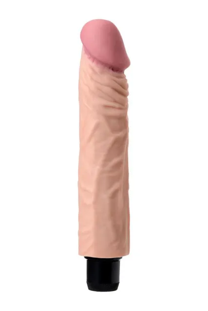 Toyfa Real Vibrator - Wibrator, W kolorze cielistym, 22.5 cm