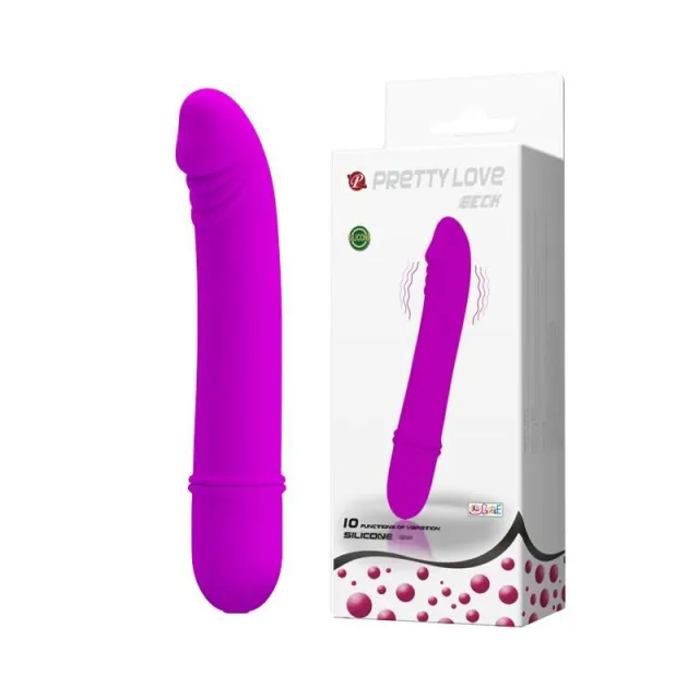 Pretty Love Beck - Wibrator, Fioletowy, 12 cm
