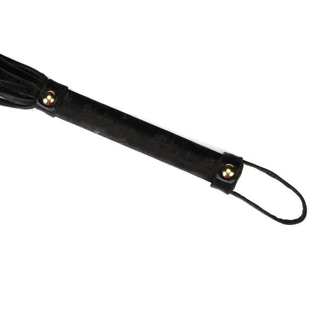 Флоггер Liebe Seele Boudoir Amor Flogger, 44 см (черный)