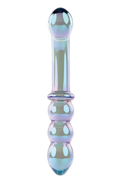 Фалоімітатор Gender X Lustrous Galaxy Wand, 18,5 см (прозорий)