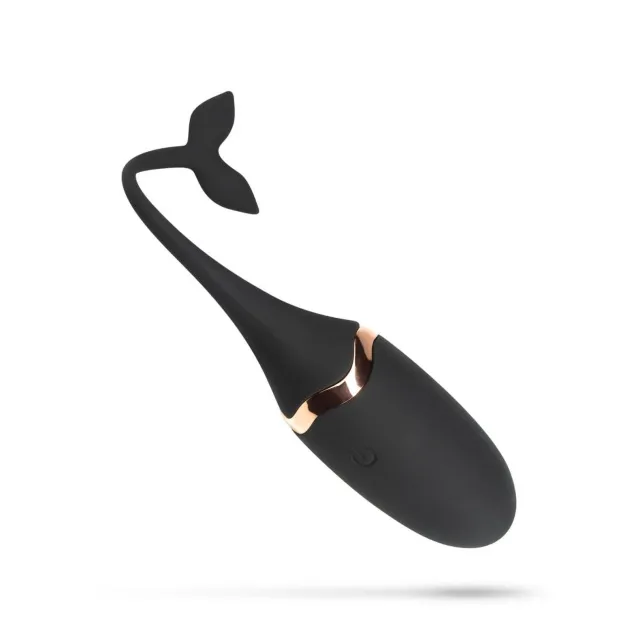 Виброяйцо Teazers Luxurious Vibrating Egg, 16 см (черный)