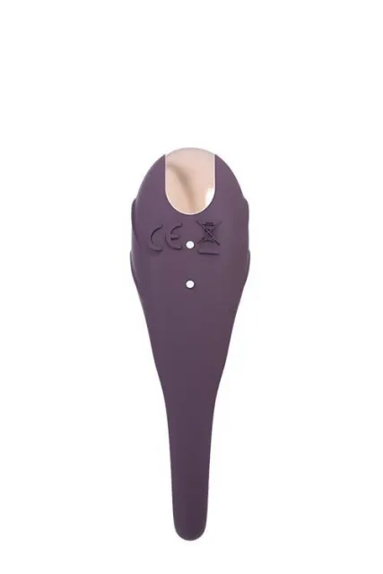 Ерекційне кільце з вібрацією Dream Toys Aveta, 7 см (пурпурний)
