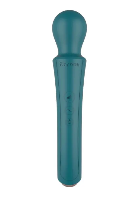 Вибромассажер Xocoon The Curved Wand, 27 см (зеленый)
