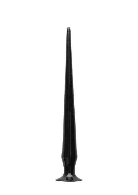 Ouch! Ass Spike - Dildo, Czarny, 42 cm