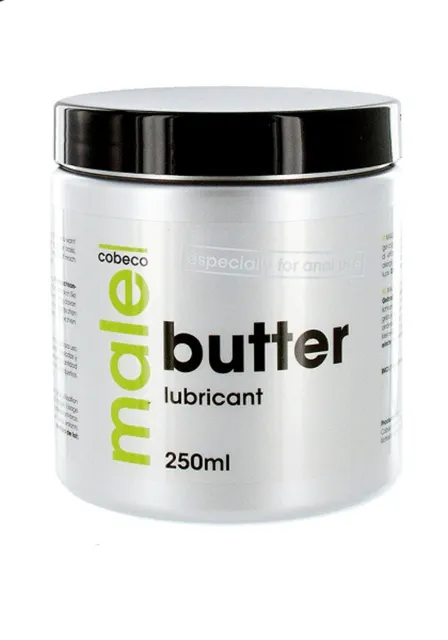 Cobeco Male Butter Lubricant - Lubrykant na bazie wody, Bez smaku, 250 ml