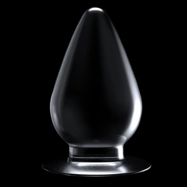 Анальная пробка Lovetoy Flawless Clear, 11,5 см (прозрачный)