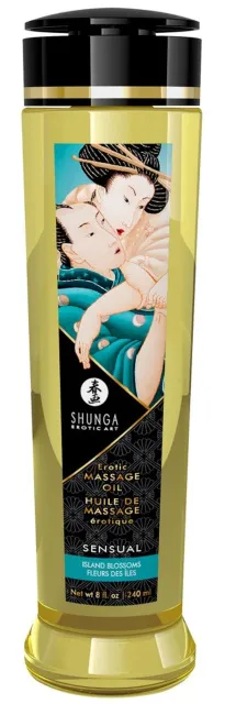 Массажное масло Shunga Island Blossoms, 240 мл