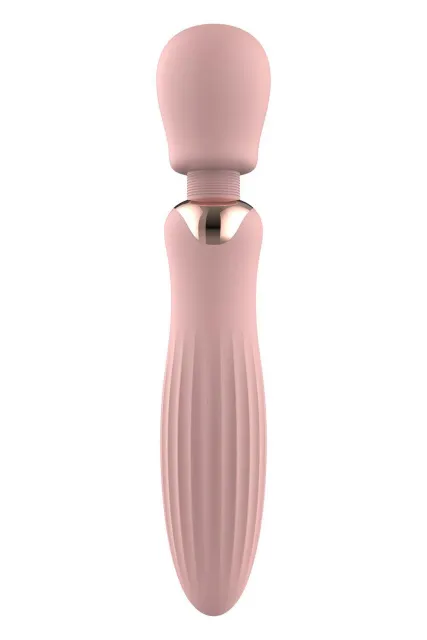 Вибратор Glam Large Wand, 24 см (светло-розовый)