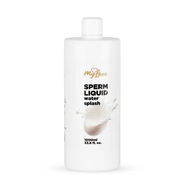 MyLove Sperm Liquid Water Splash - Lubrykant na bazie wody, Bezzapachowy, 1000 ml