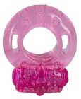 You2Toys Vibro-Cock Ring One Time - Wibrujący pierścień erekcyjny, Różowy