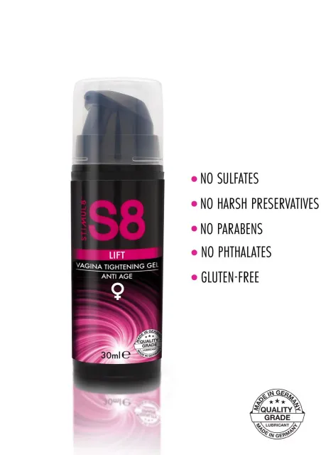 Stimul8 S8 Tightening Gel Lift - Żel zwężający, Bezzapachowy, 30 ml