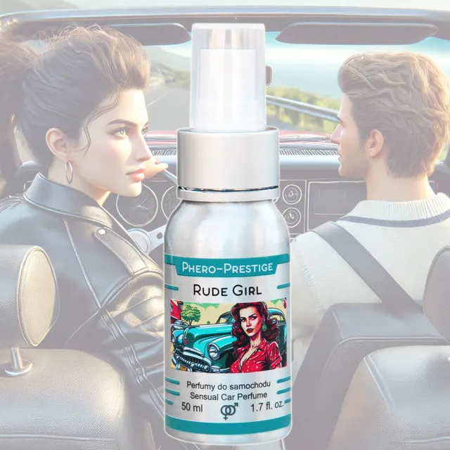 Автомобильные духи для женщин Aurora Rude Girl Sensual Car Perfume, 50 мл