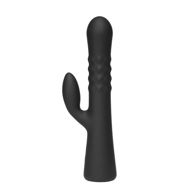 Вібратор-кролик Inty Toys Wave, 23.5 см (чорний)